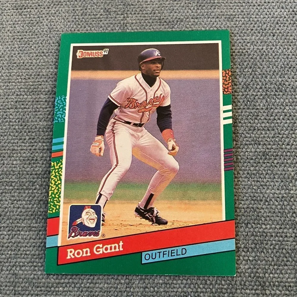 1991 Donruss Atlanta Braves Baseball Card Trading Card